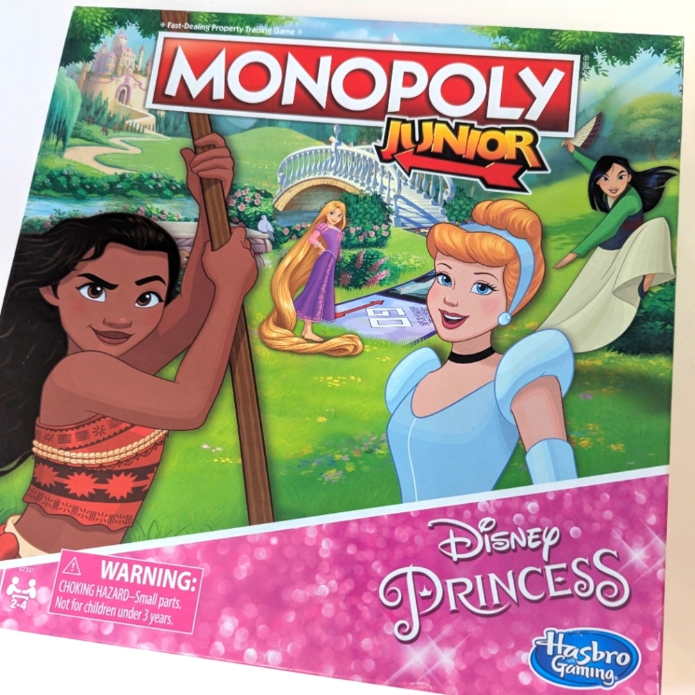 Disney Monopoly Junior Princess Edition